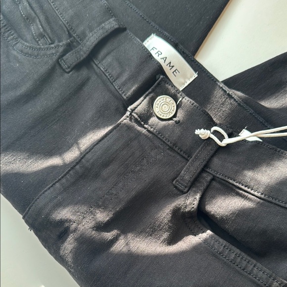 Frame Denim Women's Skinny Jeans - Black - Picture 6 of 8